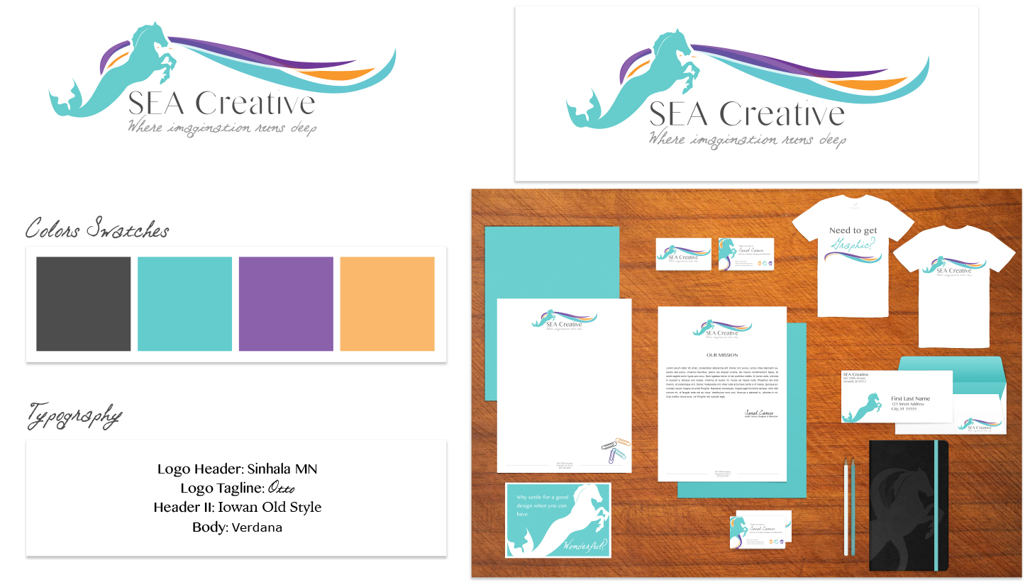S.E.A. Creative branding package