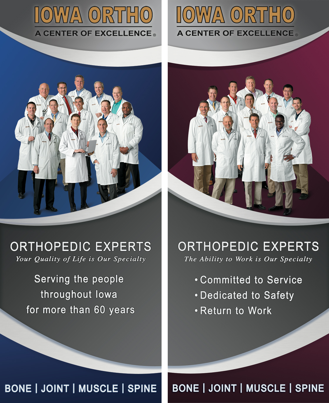 Iowa Ortho print banner